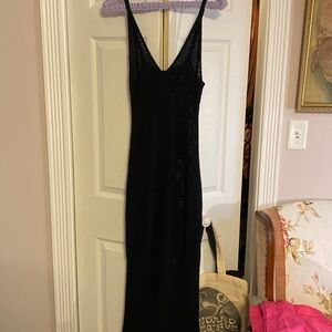 Miou Muse crochet bodycon dress